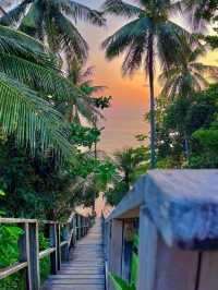 สะพานไม้ หาดในทอน 🌴🌱🏝️