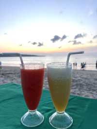 金巴蘭沙灘日落海鮮晚餐 氣氛超浪漫