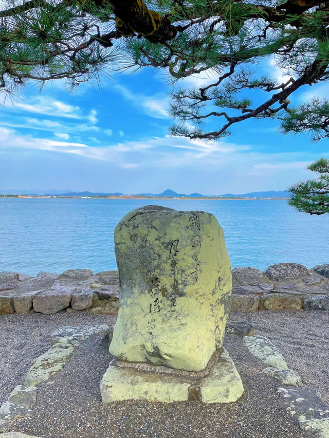 【絶景】美しき湖上の御堂！びわ湖の景勝地🌊🌕満月寺浮御堂