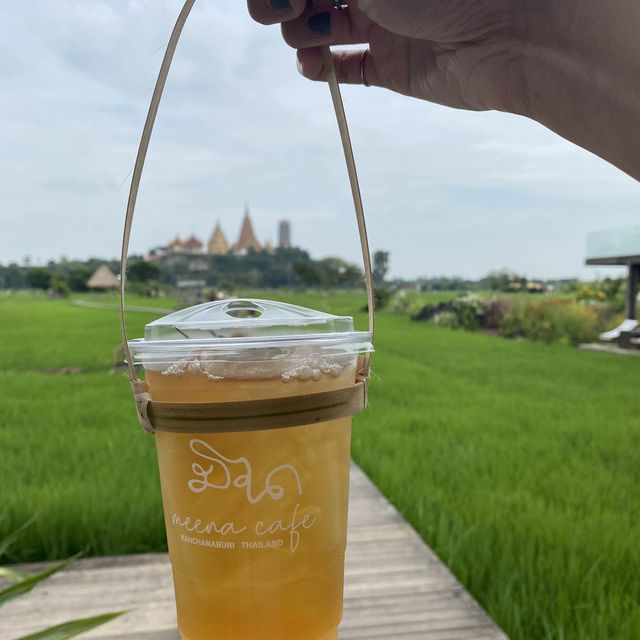 泰國北碧田野Meena cafe 美得像福畫