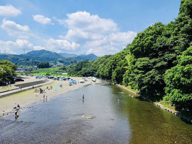 Akigawa Bridge River🫶🏻