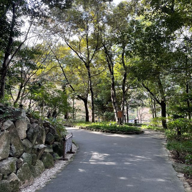 도심 속 고풍스러운 전통 정원, 일본 나고야 도쿠가와엔