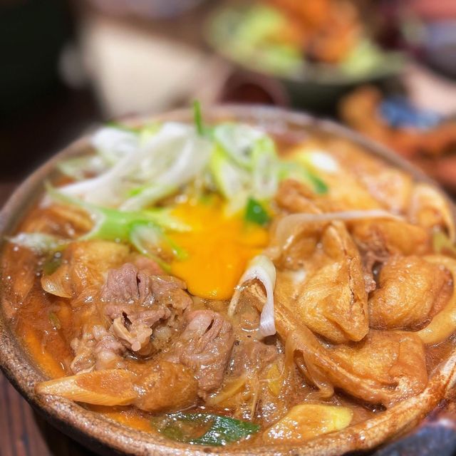 圍方商場有手打烏冬食