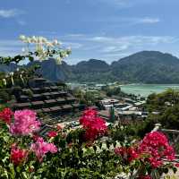 Picturesque viewpoint in Thailand