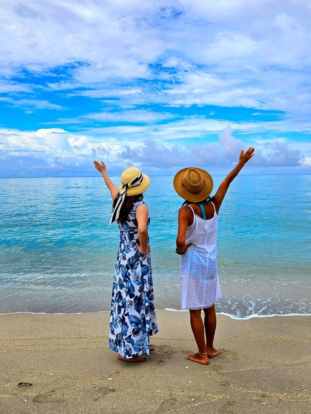 【宮古島】ドローンからの景色は一味違う！カヤック漕がなくていい楽チンツアーで幻の浜「ユニの浜」へ！