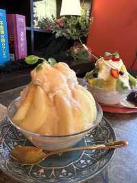 【福岡カフェ】色とりどりのフルーツいっぱいの絶品かき氷🍧