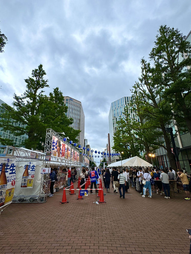札幌　札幌観光　サントリー生ビール　夏のグルメ祭2024に行ってきたよ！