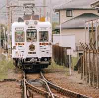 จังหวัดสุดชิวใกล้โอซาก้า นั่งรถไฟแมวสุดน่ารัก 