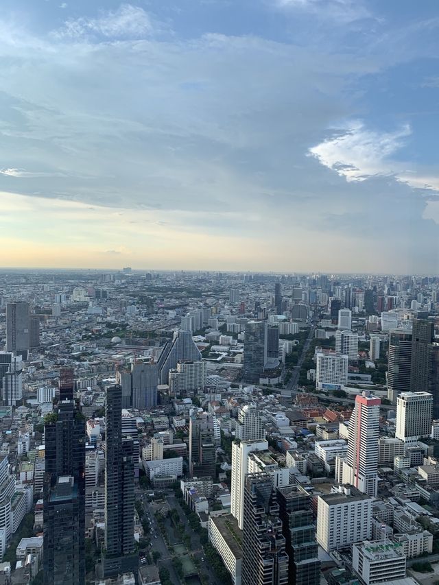 Stunning Skyline view of Bangkok City