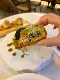 「西日創意料理，食物豐富美味」