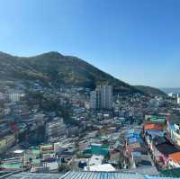 釜山の絶景！甘川文化村　BTSの壁画