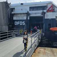 DFDS(船)で渡る地中海：タリファ→タンジェ