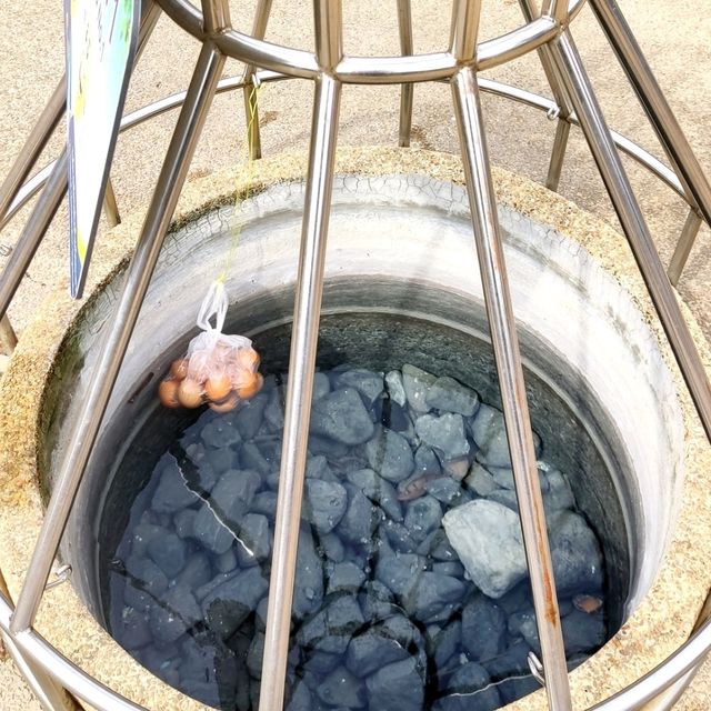 Hot Spring Cooked Eggs in Betong