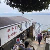 【神奈川】江ノ島沿岸近くのお店屋さん見晴亭