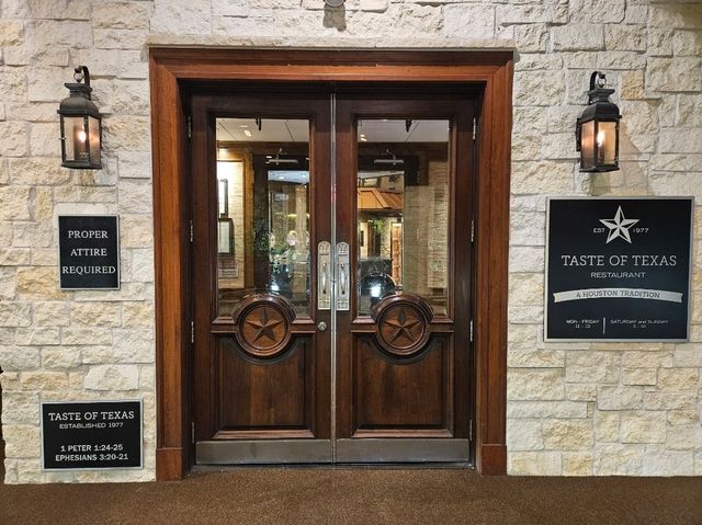 A symbol of High Standards, Taste of Texas in Houston
