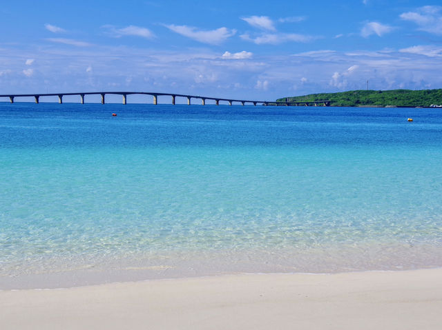 【沖縄・宮古島】宮古ブルーの白砂ビーチ🏖️