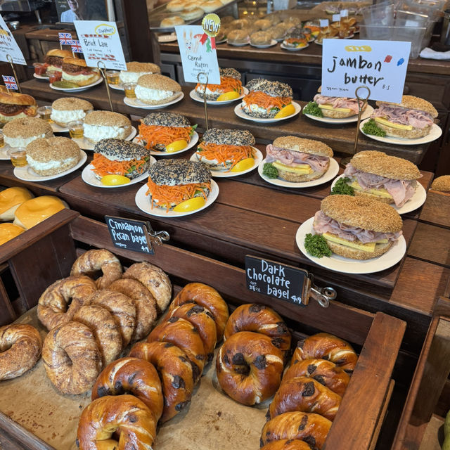 まるでミュージアム🇬🇧🥯ベーグル専門店
