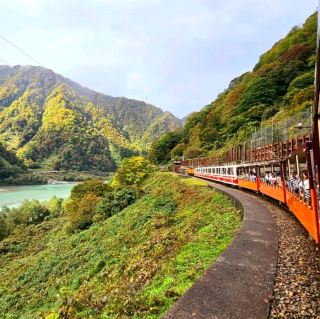 One day trip to Kurobe Gorge and sightseeing on Kurobe Gorge Railway🚂
