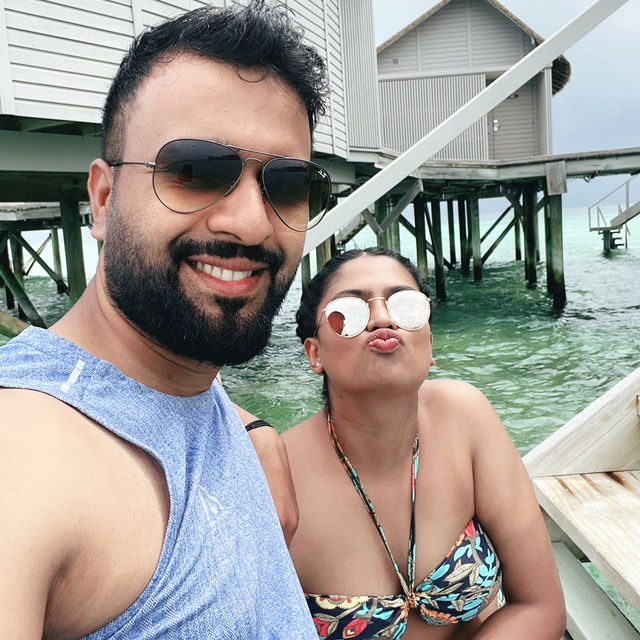Salty hair we don’t care 🤷🏽‍♀️ !! Cus dear MALDIVES we will never get OVER YOU!! 😍😍