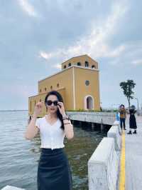 南臺灣夢幻景點「海上教堂」💒四面環海咖啡廳超愜意！