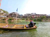 Morning Serenity in Fenghuang Ancient Town: Misty River Magic at Dawn