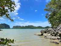 สะพานไม้อ่าวเตล็ด เที่ยวนครศรีธรรมราช