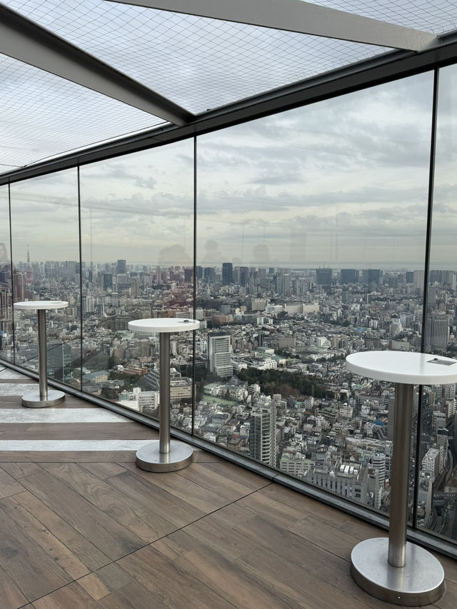 渋谷の高層ビル群を一望できる最高の展望台