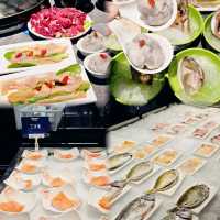 📍 深圳必吃! 舟市水產任吃蒸氣海鮮及智利車厘子🦞