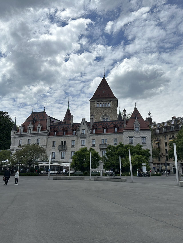 🇨🇭浸在洛桑湖畔悠閒中🚴湖畔踩單車享受謐靜
