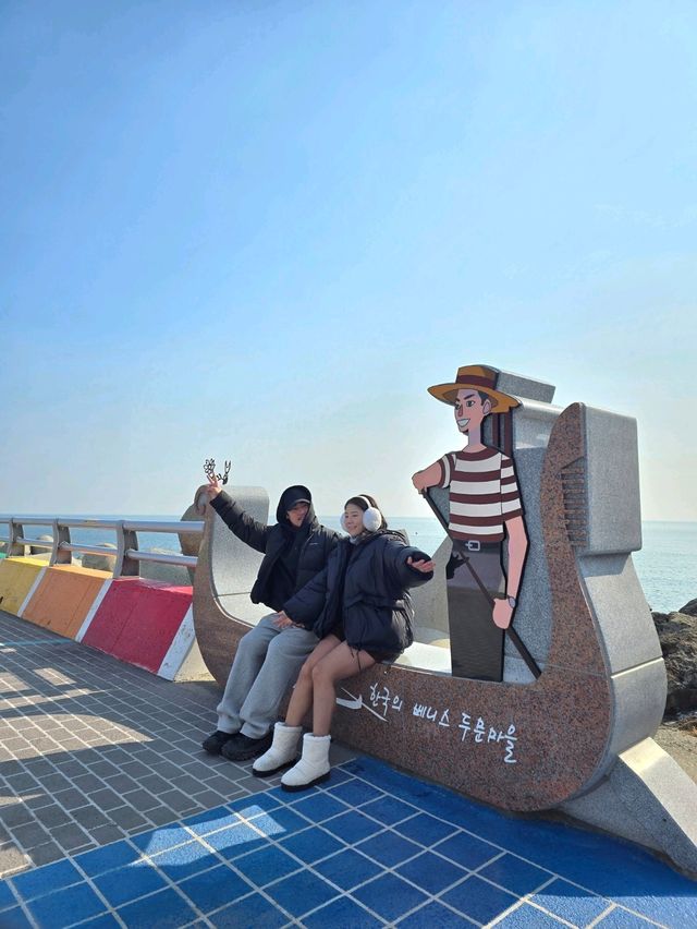 사람없고 한적한 여수속 한국의 베니스마을💛