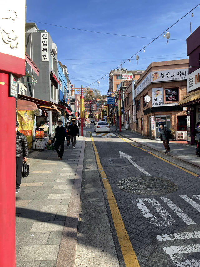 이국적인 느낌의 독특한 거리 분위기 인천 차이나타운 ❤️