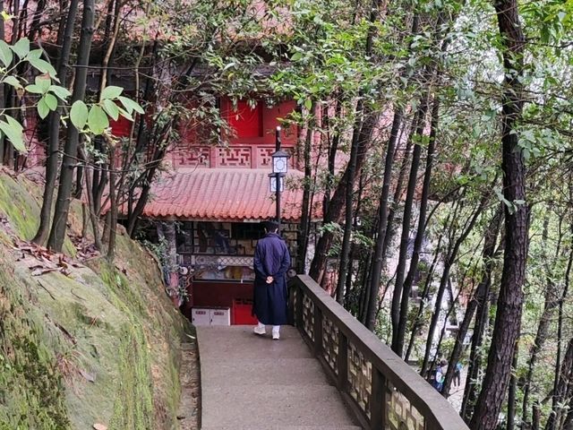 重慶登高望遠爬個小山-南山老君洞