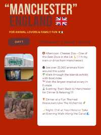Manchester 2 days itinerary 🚗