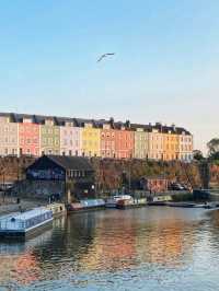 Bristol’s Colorful Charm: Strolling Past the Iconic Rainbow Houses