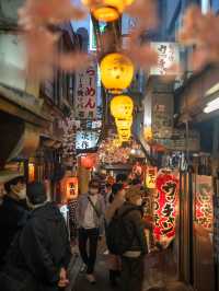 春の思い出横丁 🌸🏮昭和のノスタルジックな雰囲気