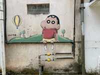 Kluang Street Art Safari: Hunting Murals & Munching Kaya Toast" 🎨🚶♀️☕
