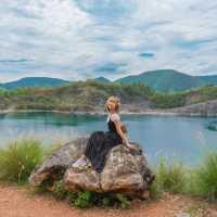 "สระมรกต Blue Lagoon" ขอนแก่น วิวสวยสะกดตา
