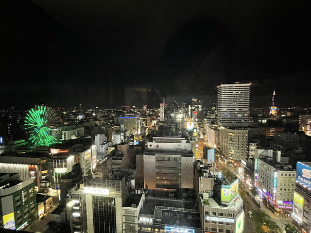 札幌必住！市中心超美夜景Stream飯店