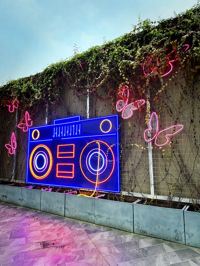 A Neon Dreamscape at The Symphony Walk East