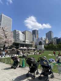 【都会の真ん中に芝生の楽園🌿】  池袋駅から徒歩5分！南池袋公園でゆったりリフレッシュデー🌞