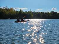 Yoga at Wascana Lake, Regina, Saskatchewan Canada