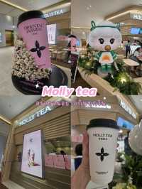 Molly tea@one bangkok ชานมมะลิที่1ในใจ