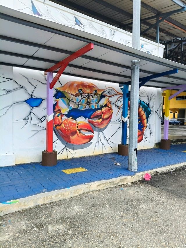 Uncover Kukup's Hidden Hues: A Half-Day Art Walk Through a Living Gallery.