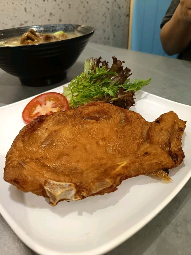 脆香油豬厚豬扒