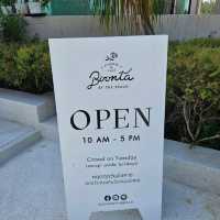 Cafe Boonta by the beach in Phang Nga province