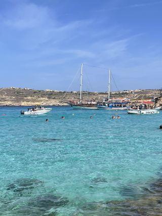 A Day in the Mediterranean Between Comino and Gozo
