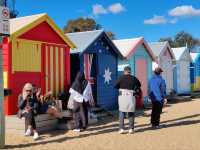 Brighton Bathing Boxes（彩虹小屋）——墨尔本最缤纷的海岸明信片