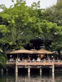 Chengdu People’s Park เดินเล่นในสวนเฉิงตู