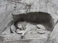 🦁 Quiet Reflection at the Lion Monument in Lucerne