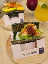 旺角壽司塔可！日系喫茶店風😋🍣🌮